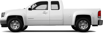 GMC Sierra 1500 Double Cab 6.6 ft box 2 Door truck 2007-2013